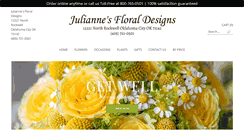 Desktop Screenshot of juliannesfloral.com