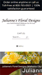 Mobile Screenshot of juliannesfloral.com